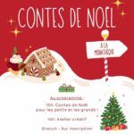 Les bibliothécaires de la médiathèque Le Corbusier, dans un décor féérique, vous invitent le mercredi 11 Décembre à 15h, à venir écouter des contes et légendes autour du thème de Noël, puis à 16h, à participer à l’atelier créatif.