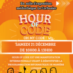 Plongez dans l’univers du code ! Rejoignez-nous à la Médiathèque Le Corbusier de Val-de-Reuil le 21 décembre 2024 de 10h à 13h (deux créneaux) pour une initiation ludique et accessible à la programmation informatique.