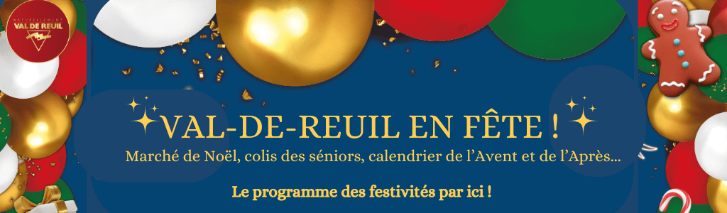 Le programme des fêtes de Noël à Val-de-Reuil.